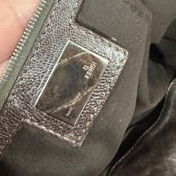 Fendi Metallic Brown Shoulder Bag - Picture 14 of 16
